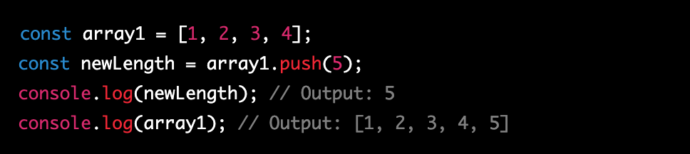 Zluck-Solution-Push-array-example