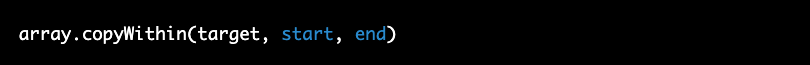 copywithin
